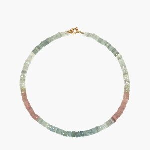Jennifer Behr Aquamarine Palmi Necklace